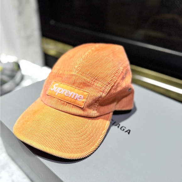 Supreme corduroy pocket cap peach - Picture 4 of 6